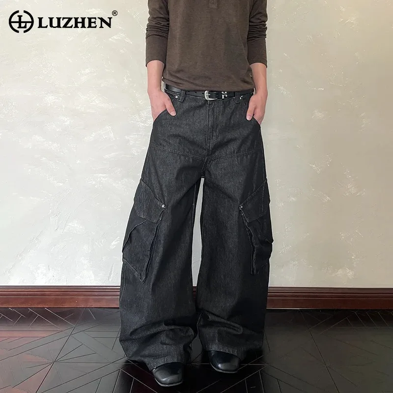 LUZHEN 2025 новые оригинальные дизайнерские мешковатые джинсовые брюки с несколькими карманами, мужские модные красивые модные повседневные джинсы высокого качества JY3776
LUZHEN 2025 новые оригинальные дизайнерские мешковатые джинсовые брюки с несколькими карманами, мужские модные красивые модные повседневные джинсы высокого качества JY3776