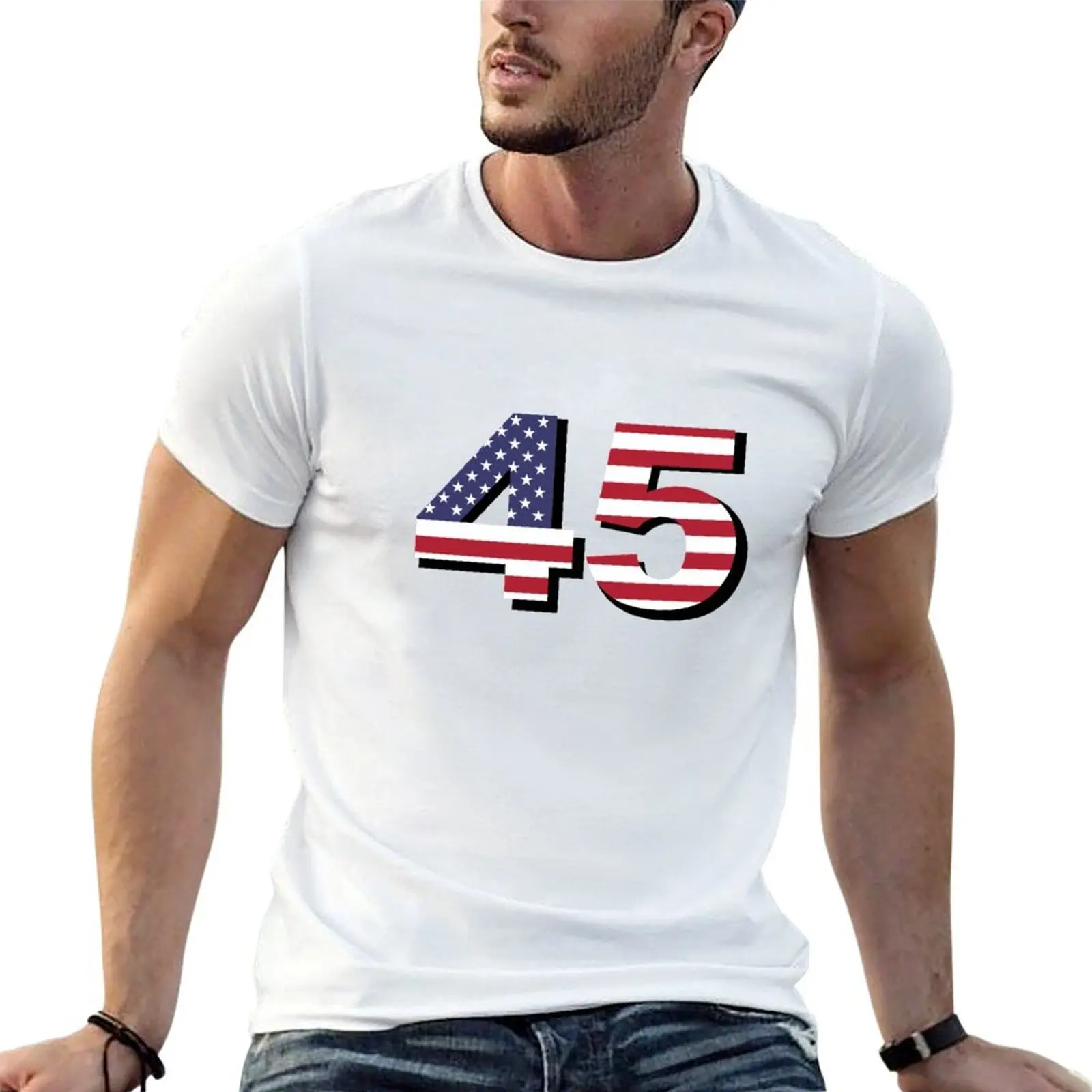 45 T-Shirt t shirt man casual t shirts for man pack white T-Shirt
45 T-Shirt t shirt man casual t shirts for man pack white T-Shirt