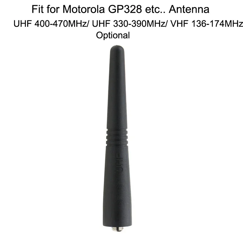 1PCS UHF 400-470mhz/UHF 330-390MHz/VHF 136-174MHz 9cm Short Antenna for Motorola GP338 GP328 GP3188 GP68 GP340 GP344 GP380 Radio
1PCS UHF 400-470mhz/UHF 330-390MHz/VHF 136-174MHz 9cm Short Antenna for Motorola GP338 GP328 GP3188 GP68 GP340 GP344 GP380 Radio