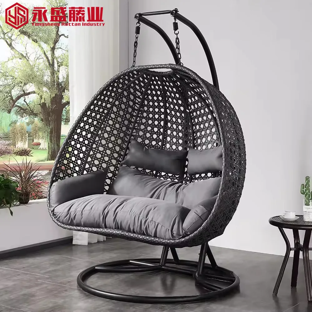 Customized outdoor balcony B & B courtyard thick rattan hanging basket chair single double leisure thickened magic leaf rattan
Customized outdoor balcony B & B courtyard thick rattan hanging basket chair single double leisure thickened magic leaf rattan