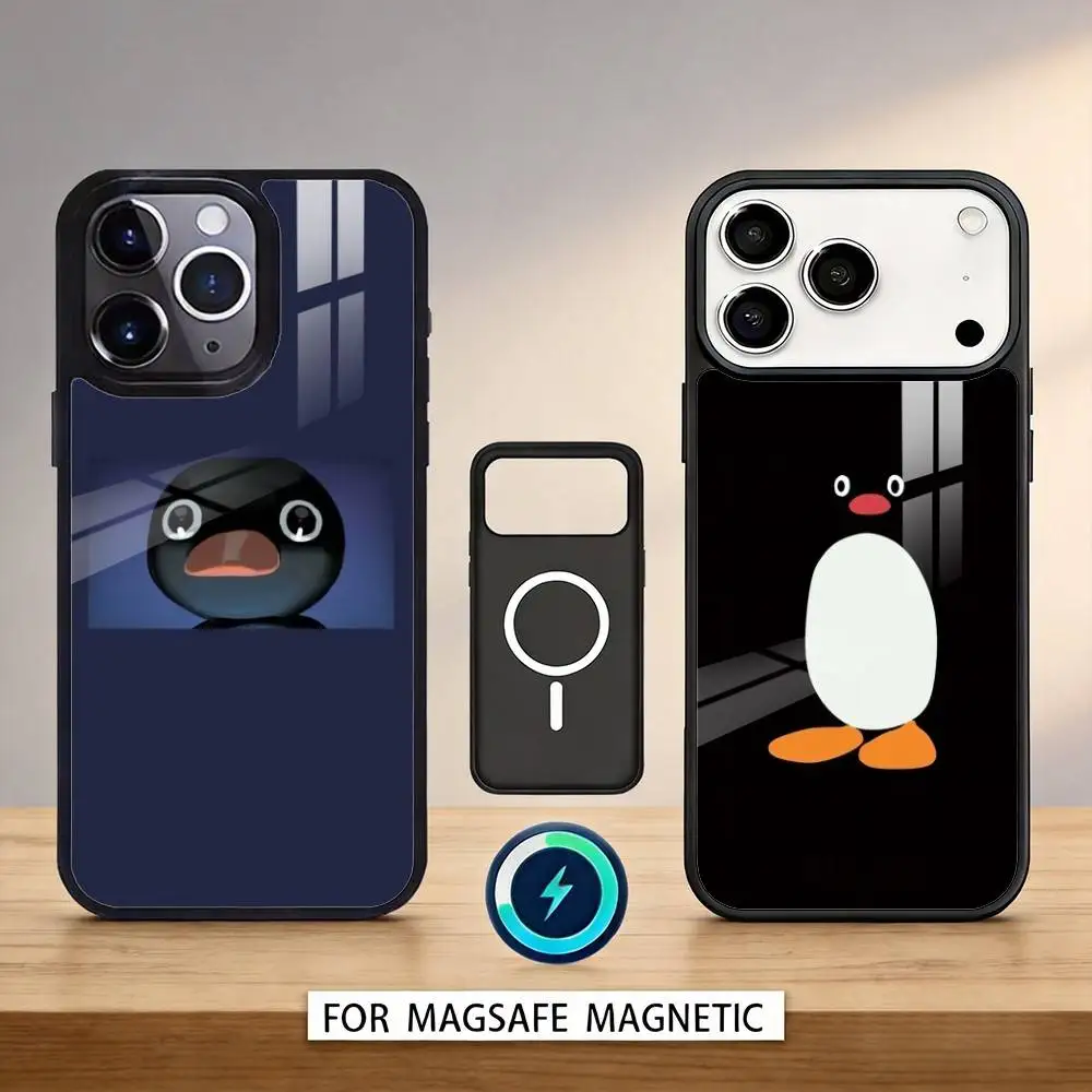 Funny Cartoon P-Pingu Phone Case For iPhone17,16,15,14,13,12,Pro,Max,Magnetic For Magsafe Wireless Charging
Funny Cartoon P-Pingu Phone Case For iPhone17,16,15,14,13,12,Pro,Max,Magnetic For Magsafe Wireless Charging