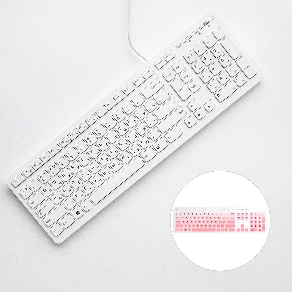 1Pcs Silicone Keyboard Protective Film Keyboard Cover Compatible Kb216 Wired Km636 Wireless Desktop Laptop Dustproof
1Pcs Silicone Keyboard Protective Film Keyboard Cover Compatible Kb216 Wired Km636 Wireless Desktop Laptop Dustproof