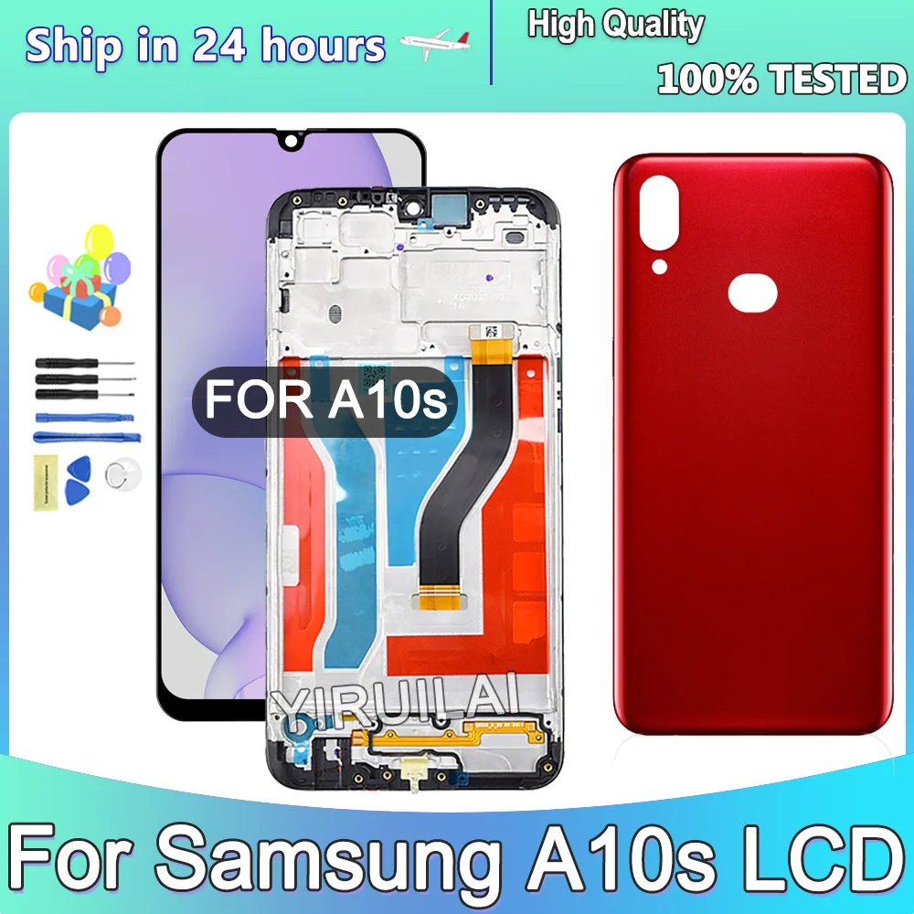 6.2'' AMOLED Display for Samsung A10S A107/DS A107F A107FD A107M Full LCD Touch Screen Tested High Quality
6.2'' AMOLED Display for Samsung A10S A107/DS A107F A107FD A107M Full LCD Touch Screen Tested High Quality