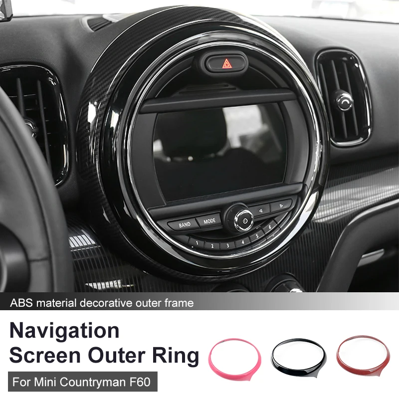 Central Control Screen Outer Ring Decorative Shell For Mini Countryman F60 2017-2023 ABS Car Styling Interior Accessories
Central Control Screen Outer Ring Decorative Shell For Mini Countryman F60 2017-2023 ABS Car Styling Interior Accessories