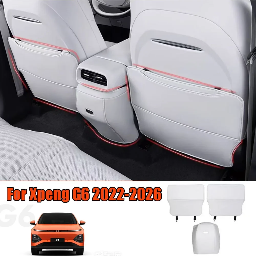 For Xpeng G6 2022-2026 Seat Back Kick Protector, Backseat Kick Mat Seat Cover Waterproof Armrest Box Anti Kick
For Xpeng G6 2022-2026 Seat Back Kick Protector, Backseat Kick Mat Seat Cover Waterproof Armrest Box Anti Kick