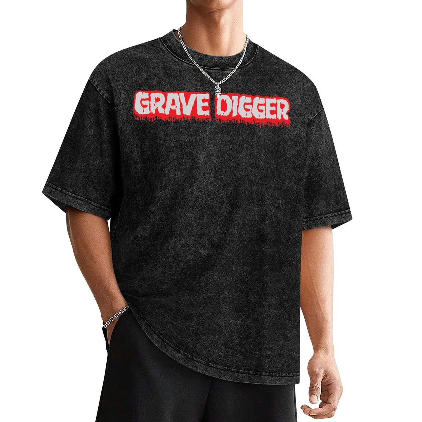 Scary Grave Digger Design T-Shirt Funny t-shirt Blouse vintage t shirts mens clothes
Scary Grave Digger Design T-Shirt Funny t-shirt Blouse vintage t shirts mens clothes