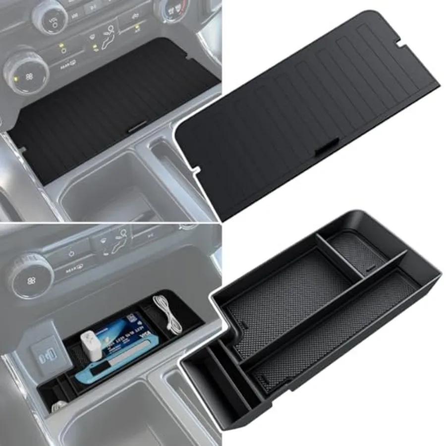 Center Console Organizer Cover for Ford F150 Accessories 2021-2024 2025 and Lightning XLT 2022 2023 2024 Middle Console Secret
Center Console Organizer Cover for Ford F150 Accessories 2021-2024 2025 and Lightning XLT 2022 2023 2024 Middle Console Secret