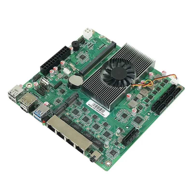 Материнская плата In-tel N150 N100 12-го поколения NAS с 6 отсеками 6 * SATA3.0 4 * 2,5G I226 1 * PCIE X1 1 * DDR5 170x170 мм, маршрутизация, брандмауэр, материнская плата ITX
Материнская плата In-tel N150 N100 12-го поколения NAS с 6 отсеками 6 * SATA3.0 4 * 2,5G I226 1 * PCIE X1 1 * DDR5 170x170 мм, маршрутизация, брандмауэр, материнская плата ITX