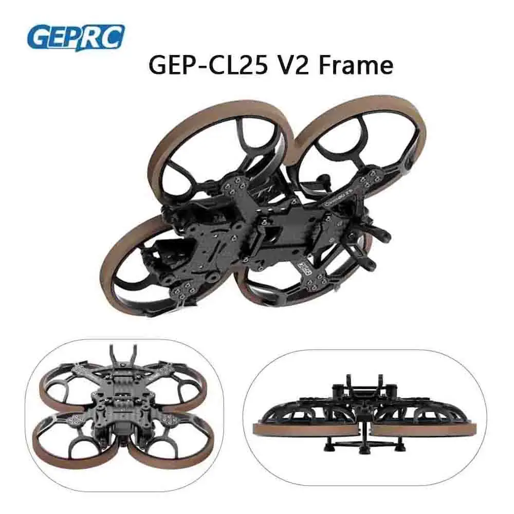 GEPRC Cinelog25 V2 GEP-CL25 V2 Frame 2.5 Inch Parts Propeller Accessory Base Quadcopter FPV Freestyle Racing Drone RC Tools
GEPRC Cinelog25 V2 GEP-CL25 V2 Frame 2.5 Inch Parts Propeller Accessory Base Quadcopter FPV Freestyle Racing Drone RC Tools