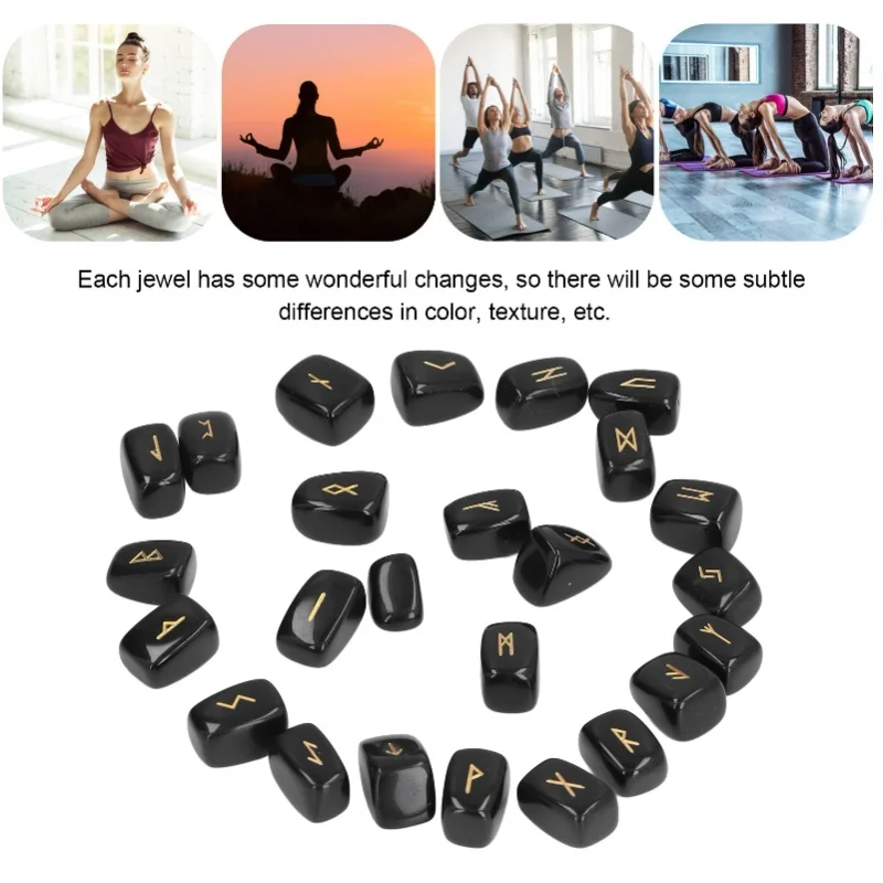 E2 Rune Stones Ancient Rune Fine Workmanship Stylish Appearance Obsidian Material Runes Set Home Decor Room Decoration Stones
E2 Rune Stones Ancient Rune Fine Workmanship Stylish Appearance Obsidian Material Runes Set Home Decor Room Decoration Stones