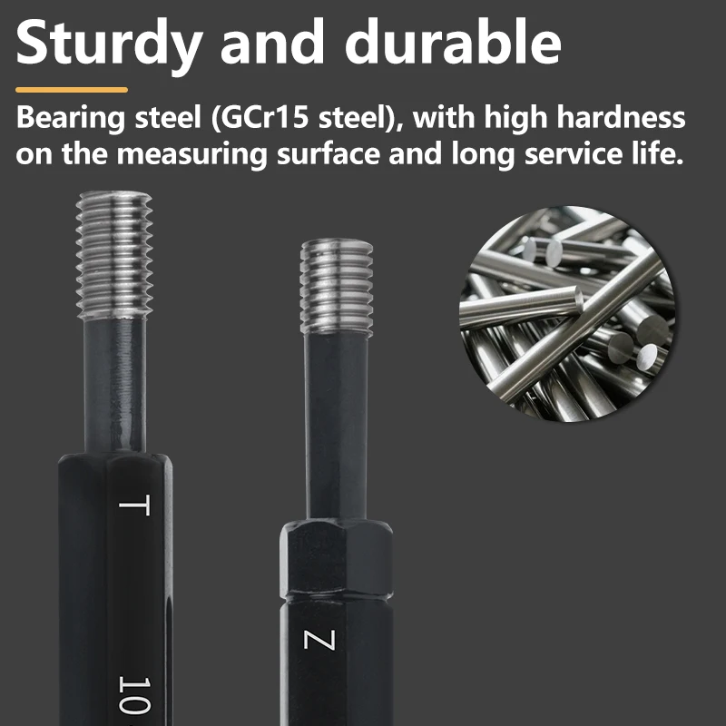 1 шт. 2B 0-80~12-32 1L4 5L16 3L8 7I16 1L2 9I16 5I8 11I16 UN/UNC/UNF/UNS/UNEF Американский стандартный резьбовой калибр-пробка для измерения мелкой резьбы
1 шт. 2B 0-80~12-32 1L4 5L16 3L8 7I16 1L2 9I16 5I8 11I16 UN/UNC/UNF/UNS/UNEF Американский стандартный резьбовой калибр-пробка для измерения мелкой резьбы