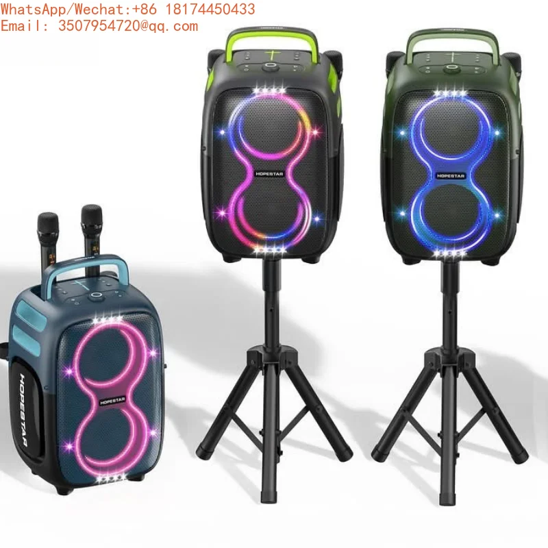 Hopestar Partyone Club 650W High Power Wireless Subwoofer Speaker Stereo Surround Deep Bass DJ Speaker With Wireless Microphone
Hopestar Partyone Club 650W High Power Wireless Subwoofer Speaker Stereo Surround Deep Bass DJ Speaker With Wireless Microphone