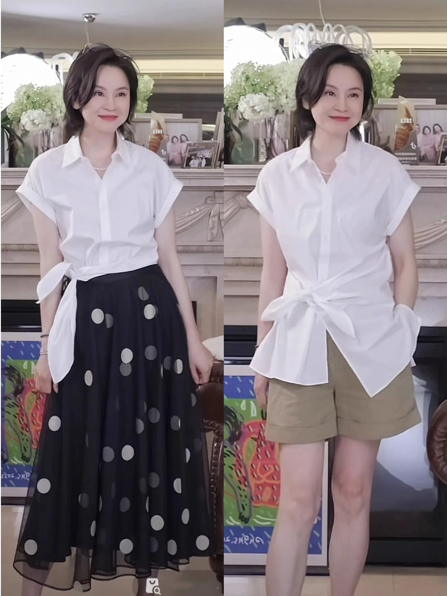 Универсальный топ RuienCo для повседневной носки: эластичный, хлопковый, с завышенной талией и поясом, из смесового полиэстера, хлопка и спандекса.
Универсальный топ RuienCo для повседневной носки: эластичный, хлопковый, с завышенной талией и поясом, из смесового полиэстера, хлопка и спандекса.