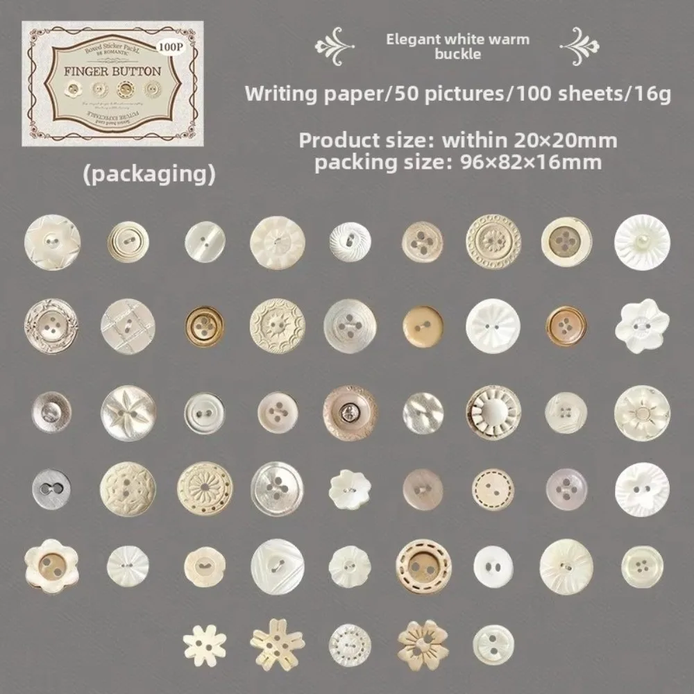 New 100 Sheets Stationery Sticker DIY Crafts Fingertip Button Diary Planner Sticker Scrapbooking Sticker Junk Journal Sticker
New 100 Sheets Stationery Sticker DIY Crafts Fingertip Button Diary Planner Sticker Scrapbooking Sticker Junk Journal Sticker