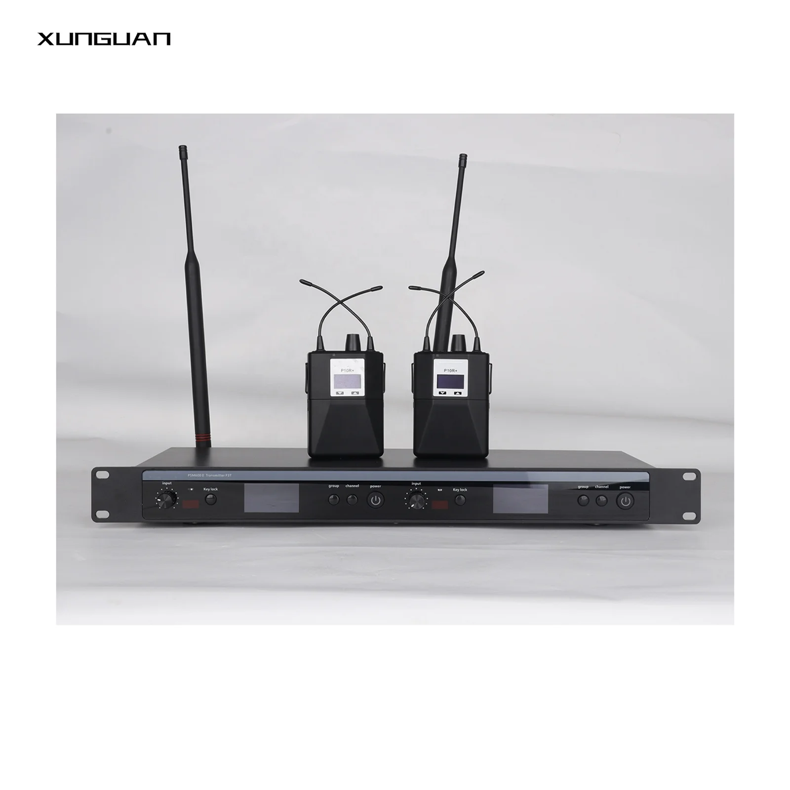 PSM600-II True Diversity 2CH Stereo Personal Monitor System Ear Monitoring UHF Wireless Microphone Stereophonic System for Stage
PSM600-II True Diversity 2CH Stereo Personal Monitor System Ear Monitoring UHF Wireless Microphone Stereophonic System for Stage