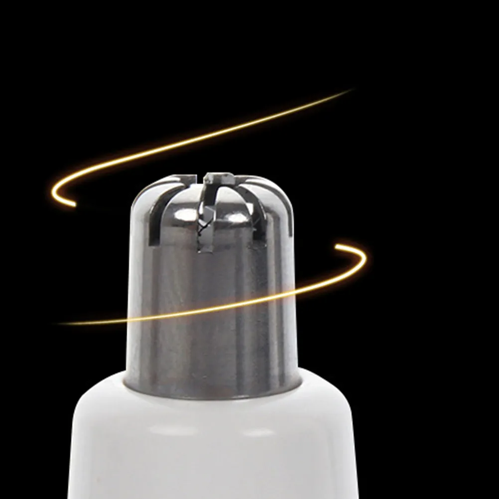 1Pcs Electric Nose Hair Trimmer 2 in 1 Precision Eyebrow Shaver Facial Hair Cutter Multi Purpose Travel Use Battery Powered
1Pcs Electric Nose Hair Trimmer 2 in 1 Precision Eyebrow Shaver Facial Hair Cutter Multi Purpose Travel Use Battery Powered