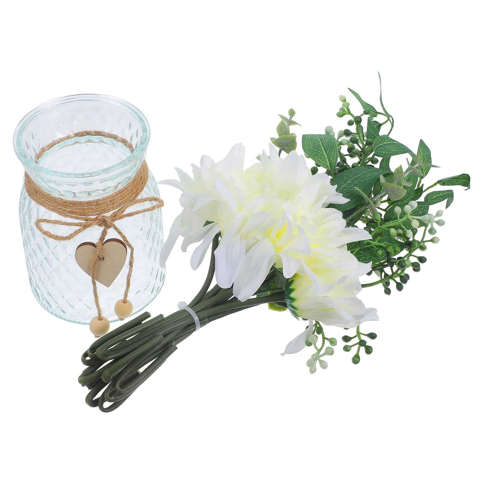 1 set Artificial Flowers And Vase Set Silk Rose Bouquet Decor Home HotelWedding Adornment Simulation Flowers Long Lasting
1 set Artificial Flowers And Vase Set Silk Rose Bouquet Decor Home HotelWedding Adornment Simulation Flowers Long Lasting