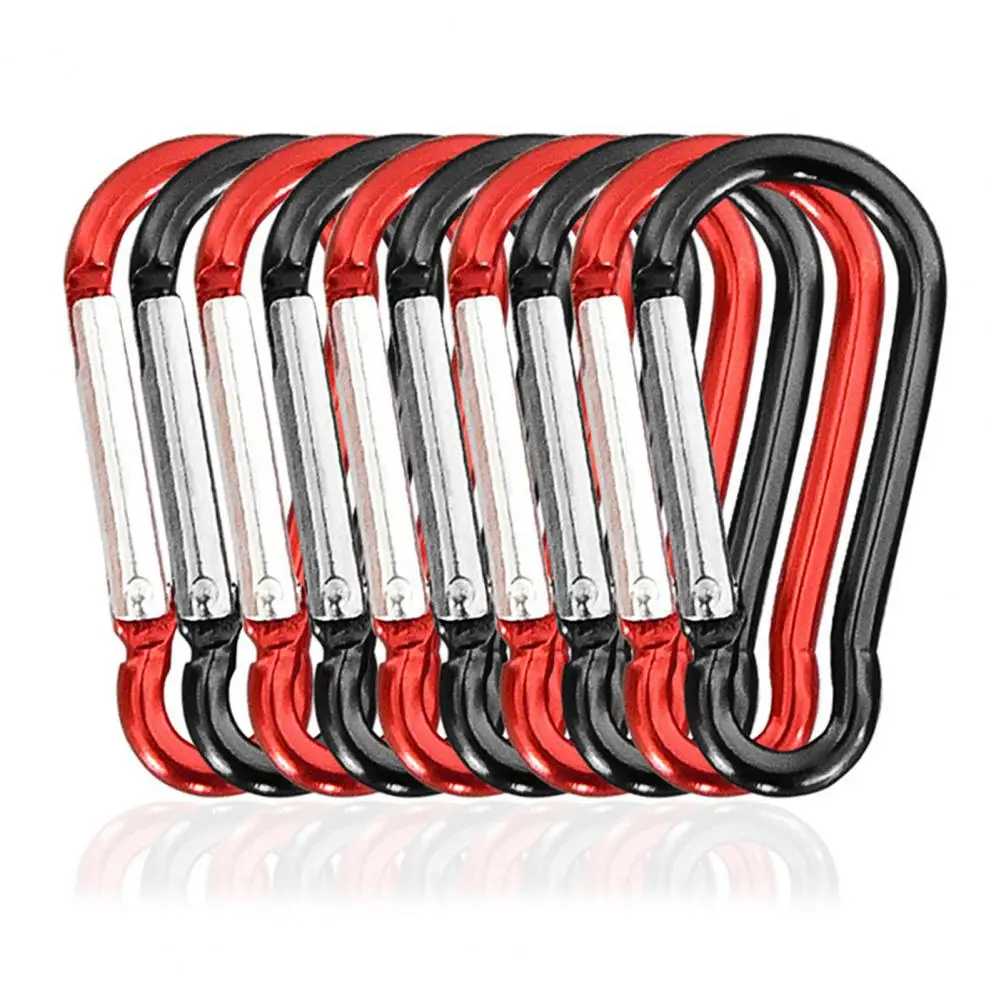 10 шт., зажимы-карабины, полезные зажимы для рюкзака, брелок Caribeener, высокая твердость, пружинный карабин для декора брюк
10 шт., зажимы-карабины, полезные зажимы для рюкзака, брелок Caribeener, высокая твердость, пружинный карабин для декора брюк