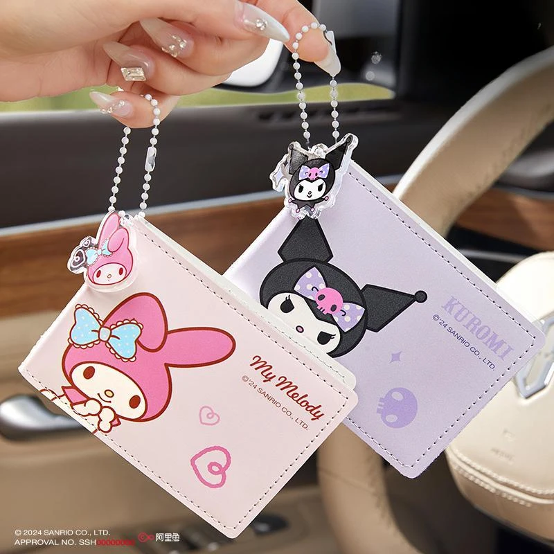 Sanrio Kuromi My Melody Certificate Bag for Women New Large Capacity Student Campus Card Storage Bag Cartoon Print
Sanrio Kuromi My Melody Certificate Bag for Women New Large Capacity Student Campus Card Storage Bag Cartoon Print