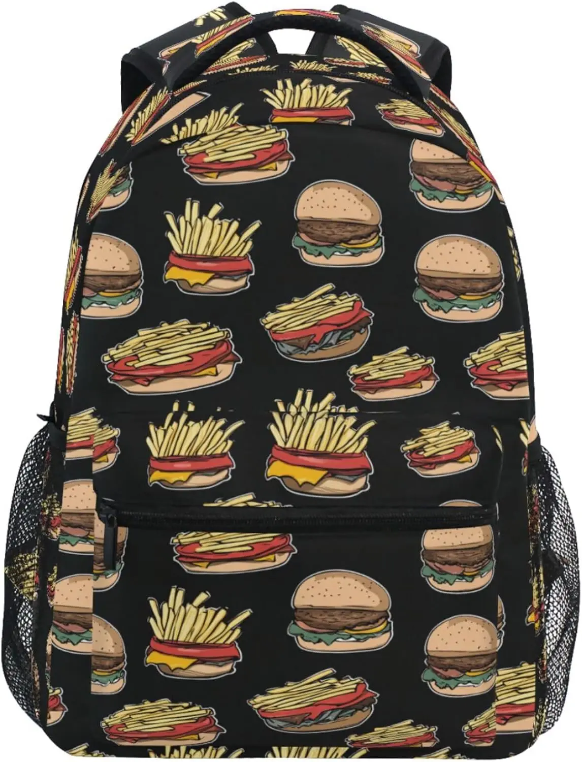 French Fries Burger School Backpacks Book Bag for Boys Girls Travel Hiking Camping Daypack Work Laptop Backpack
French Fries Burger School Backpacks Book Bag for Boys Girls Travel Hiking Camping Daypack Work Laptop Backpack