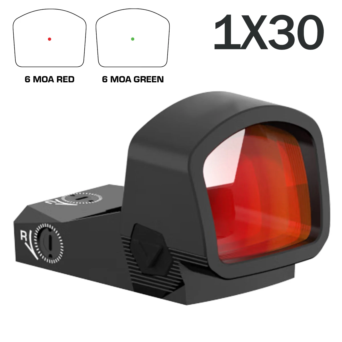 Оригинальная оптика 1x30 Gen ll Multi Reticle Red Dot Sight 6 MOA Red/Green Dot Коллиматорный прицел Reflex Охотничьи прицелы
Оригинальная оптика 1x30 Gen ll Multi Reticle Red Dot Sight 6 MOA Red/Green Dot Коллиматорный прицел Reflex Охотничьи прицелы