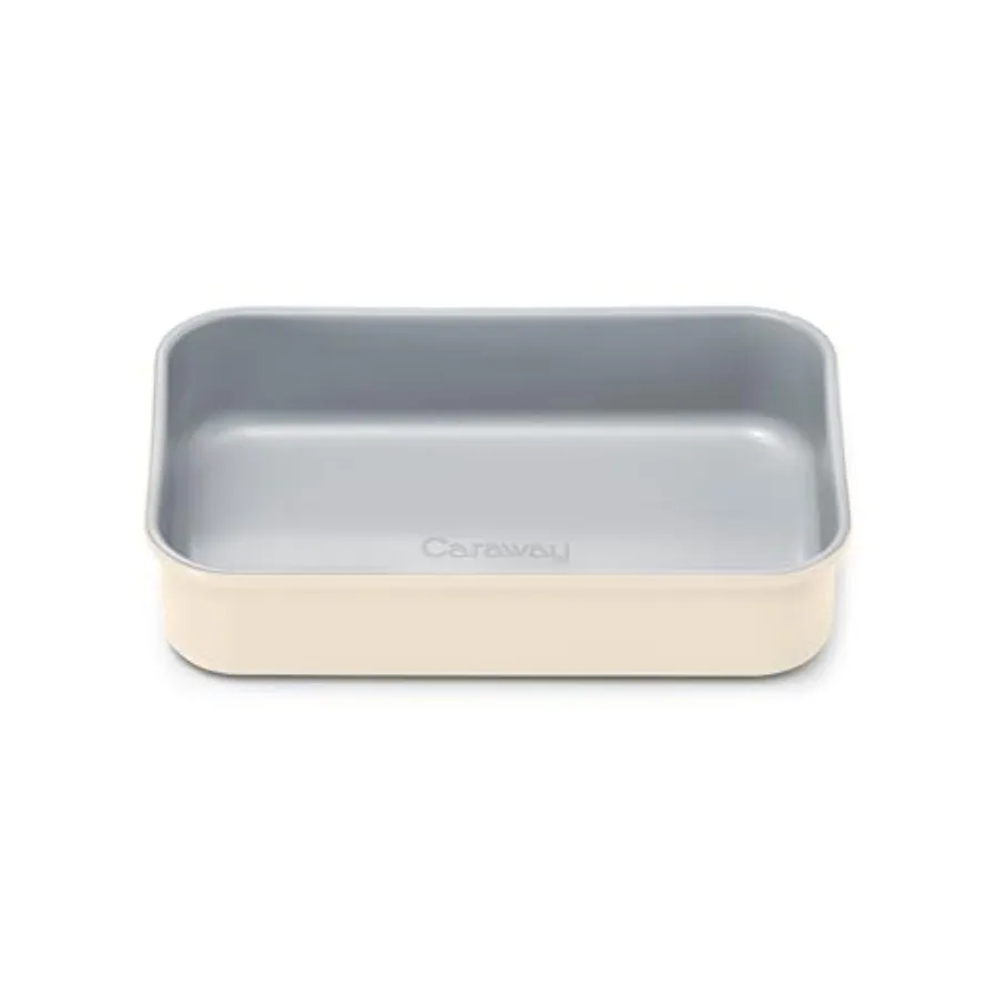 Nonstick 9" x 6.5" Small Baking Non-Toxic, PTFE and PFOA Free Aluminized Steel Core Deep Ceramic Baking Pan for Casseroles, Las
Nonstick 9" x 6.5" Small Baking Non-Toxic, PTFE and PFOA Free Aluminized Steel Core Deep Ceramic Baking Pan for Casseroles, Las