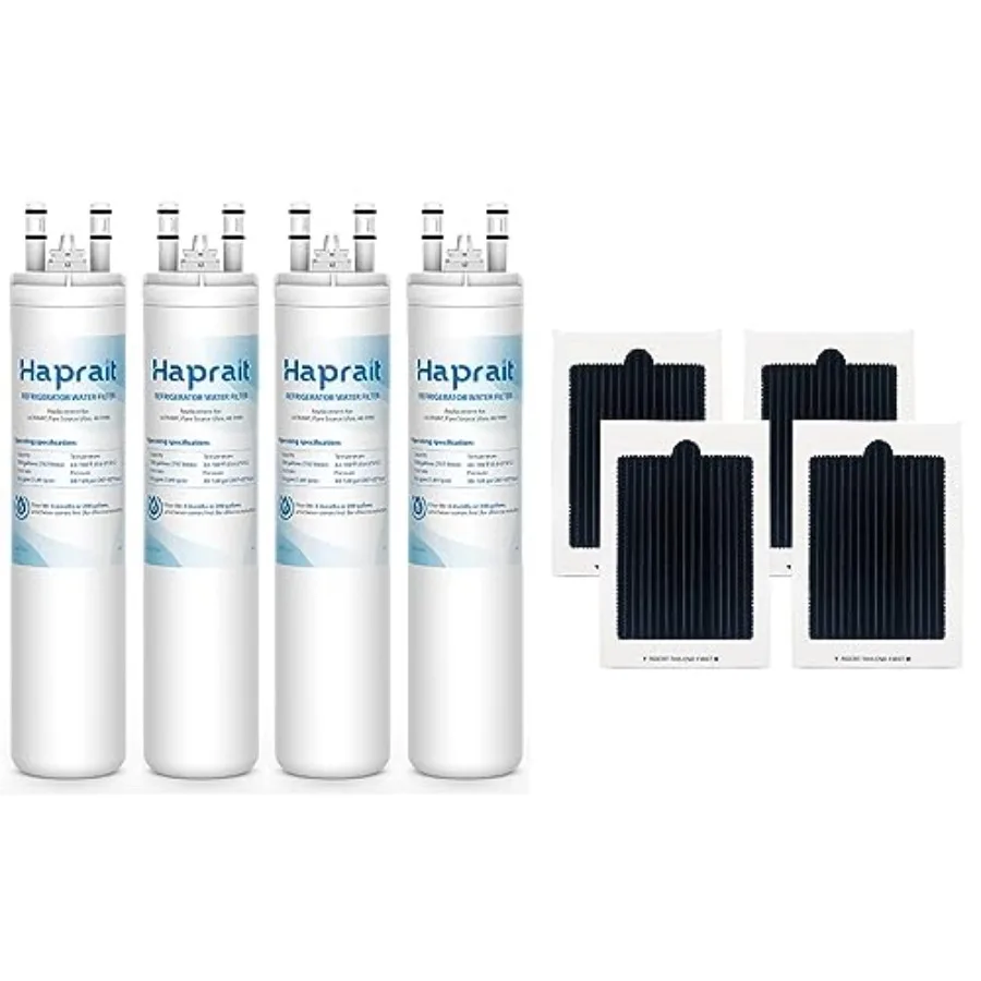Replacement for Frigidaire ULTRAWF Water Filter and PAULTRA Air Filter 4 PCS Compatible with Pure Source Ultra Kenmore 9999 46-
Replacement for Frigidaire ULTRAWF Water Filter and PAULTRA Air Filter 4 PCS Compatible with Pure Source Ultra Kenmore 9999 46-