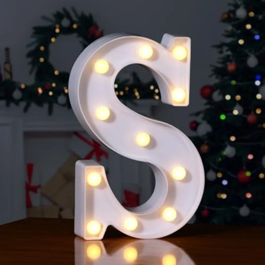 LED Letter Lights Sign Marquee Light Up Letters Sign for Night Light Wedding/Birthday Party Battery Powered Christmas Lamp Home
LED Letter Lights Sign Marquee Light Up Letters Sign for Night Light Wedding/Birthday Party Battery Powered Christmas Lamp Home