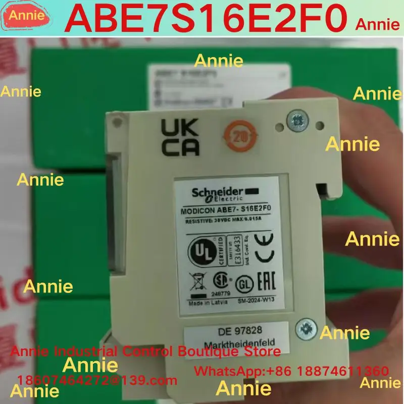 brand-new. ABE7S16E2F0 Solid State Input Relay Wiring Base
brand-new. ABE7S16E2F0 Solid State Input Relay Wiring Base