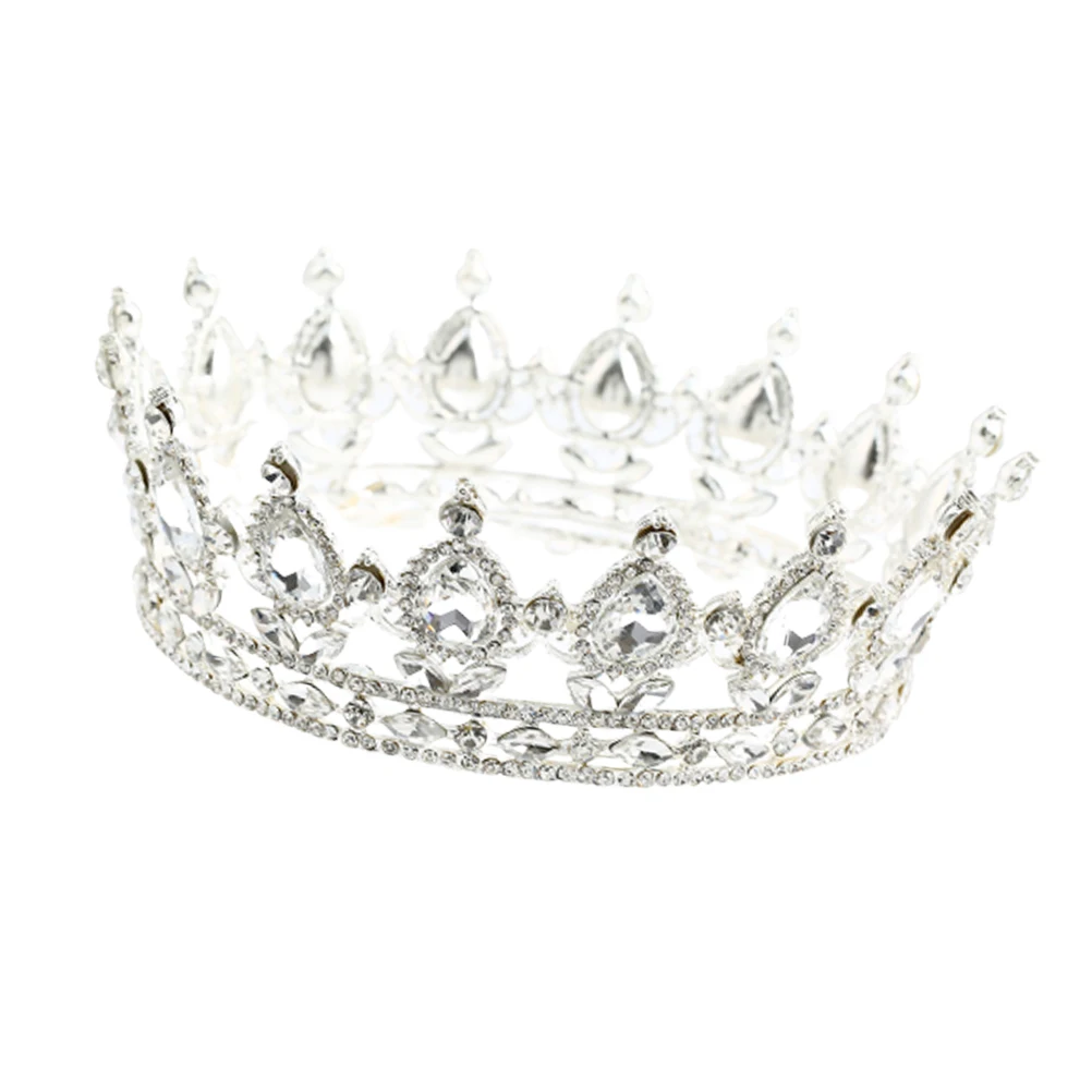 Rhinestone Crown Bridal Hair Accessories Durable Alloy Materials Wedding Daily Life Woman Bride Photos Shining Decorative
Rhinestone Crown Bridal Hair Accessories Durable Alloy Materials Wedding Daily Life Woman Bride Photos Shining Decorative