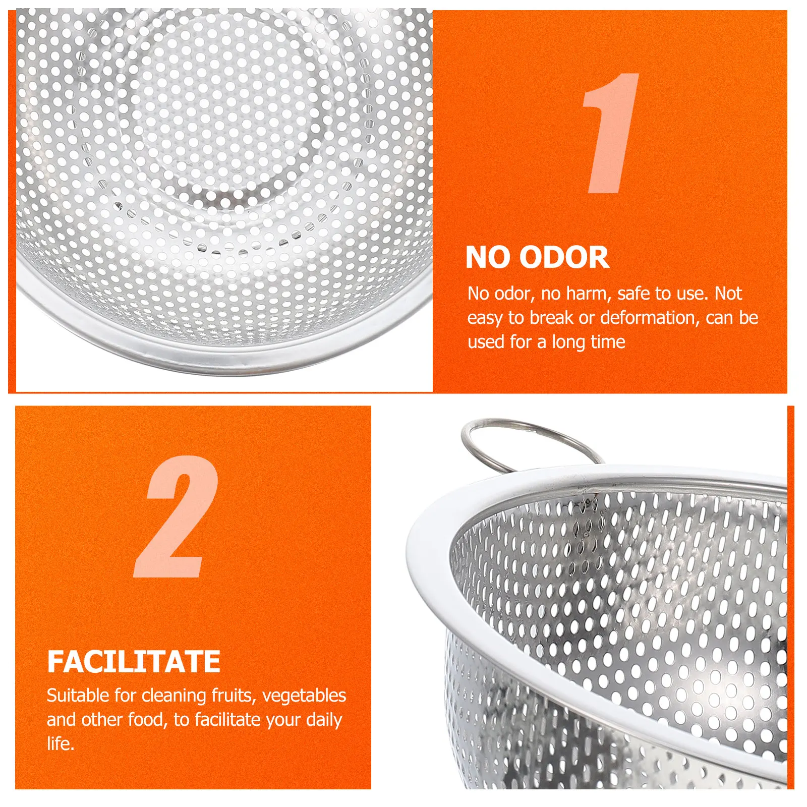 Stainless Steel Draining Basket Kitchen Washing Basket Vegetable Fruit Cleaning Rice Strainer Fruit Washing Basin
Stainless Steel Draining Basket Kitchen Washing Basket Vegetable Fruit Cleaning Rice Strainer Fruit Washing Basin