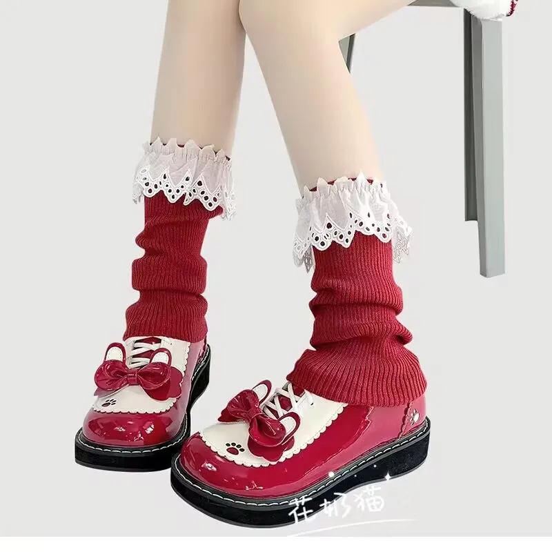 Lolita Socks Japanese Cute Calf Socks Milk Yellow White Spring/Summer Thin Lace Stacked Leg Warmers Slouch Socks Y2k Accessories
Lolita Socks Japanese Cute Calf Socks Milk Yellow White Spring/Summer Thin Lace Stacked Leg Warmers Slouch Socks Y2k Accessories