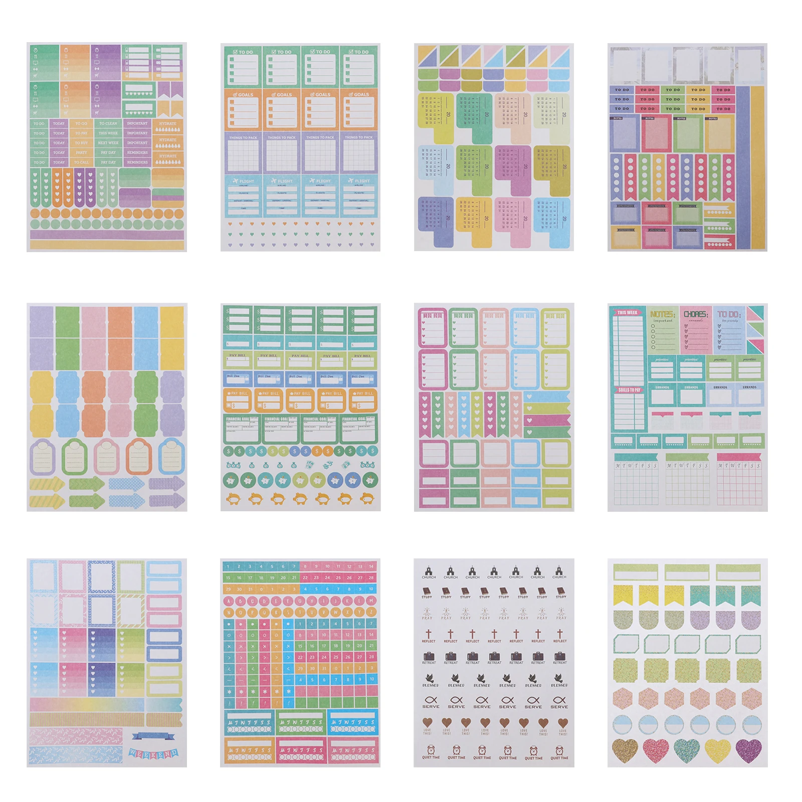 Planner Stickers Self Adhesive Notes Portable Memo Notes Reusable Planner Stickers Bright Colors Office Supplies
Planner Stickers Self Adhesive Notes Portable Memo Notes Reusable Planner Stickers Bright Colors Office Supplies