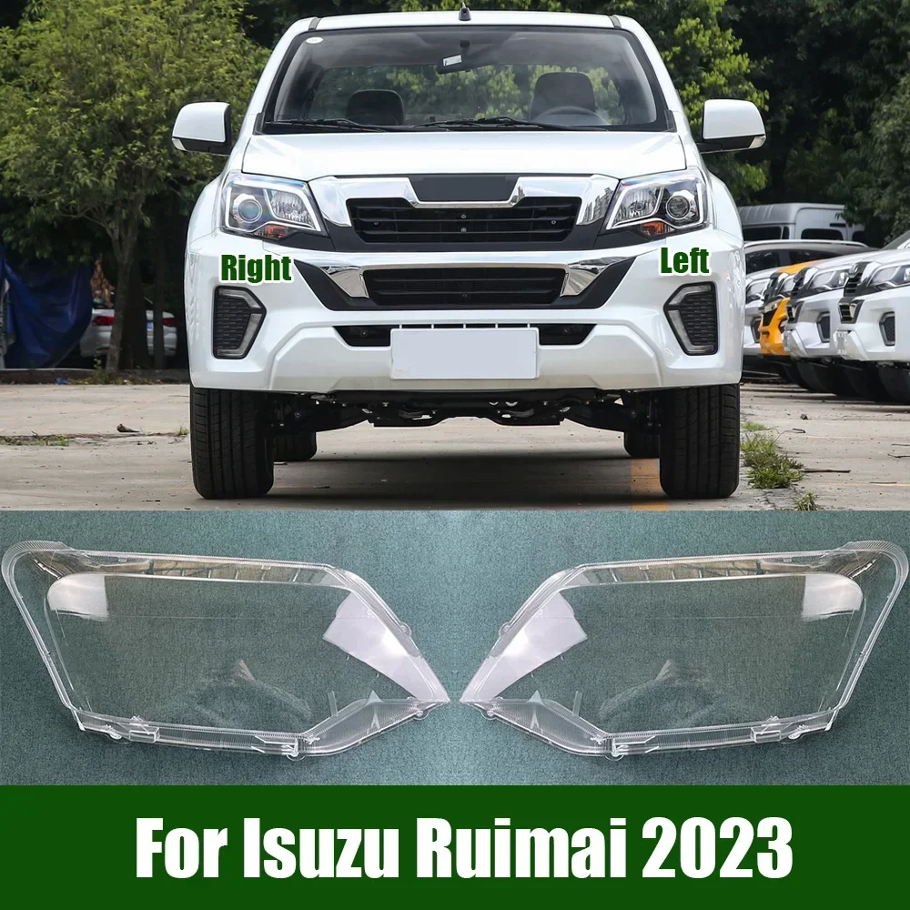 For Isuzu Ruimai 2023 Transparent Lampshade Headlamp Cover Lamp Shade Headlight Shell Lens Plexiglass Car Accessories
For Isuzu Ruimai 2023 Transparent Lampshade Headlamp Cover Lamp Shade Headlight Shell Lens Plexiglass Car Accessories