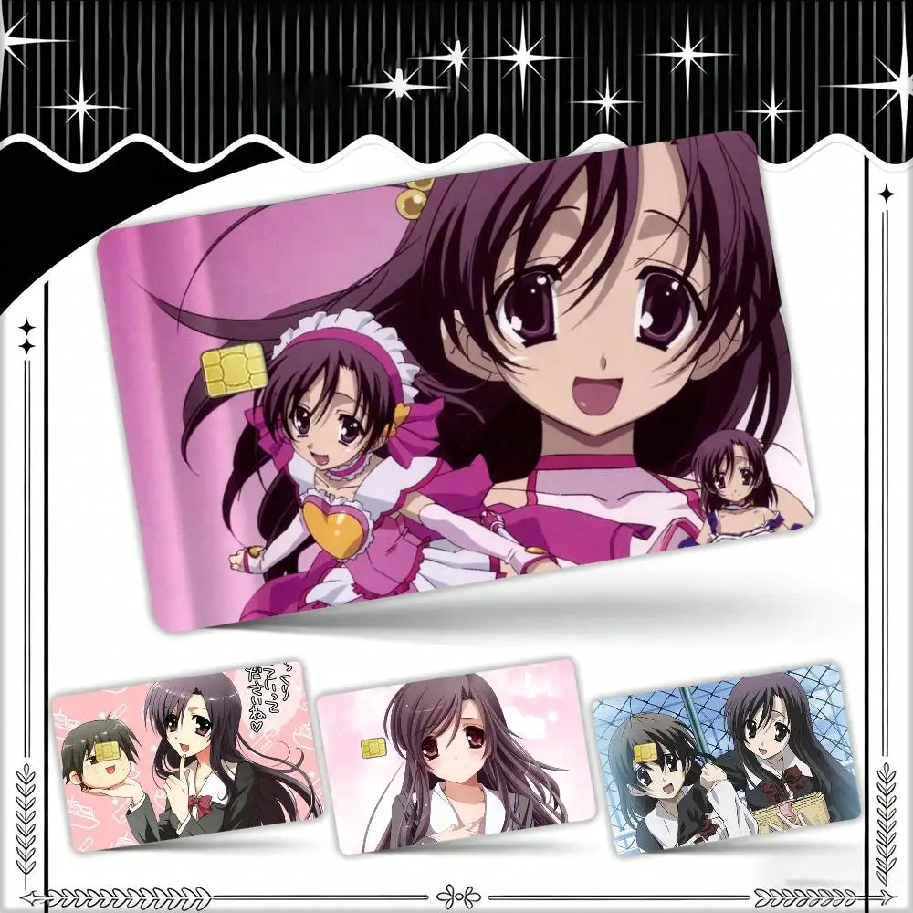 S-School Days Katsura Kotonoha Waterproof Film Skin Cover Credit Card Stickers Debit Front Bank Bus Pass
S-School Days Katsura Kotonoha Waterproof Film Skin Cover Credit Card Stickers Debit Front Bank Bus Pass