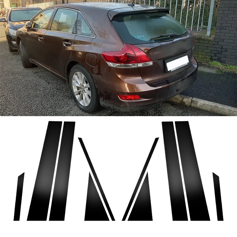 10Pcs For Toyota Venza 2009 2010-2015 Car Window Exterior Pillar Posts Stickers Trim Auto BC Column Moulding Decor Accessories
10Pcs For Toyota Venza 2009 2010-2015 Car Window Exterior Pillar Posts Stickers Trim Auto BC Column Moulding Decor Accessories