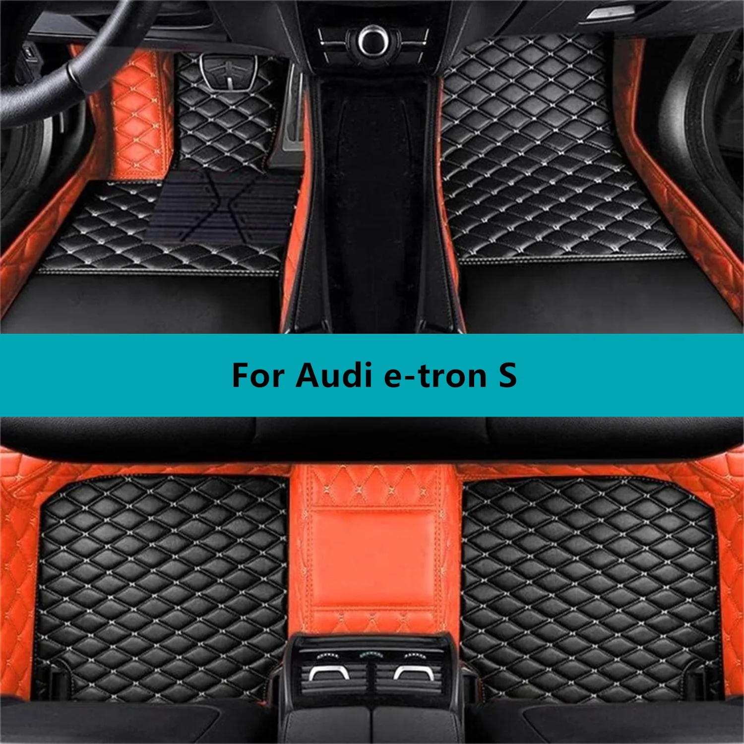 Полный комплект автомобильных ковриков на заказ для Audi e-tron S 2020 2021 2022 2023, кожаные всепогодные водонепроницаемые автомобильные коврики
Полный комплект автомобильных ковриков на заказ для Audi e-tron S 2020 2021 2022 2023, кожаные всепогодные водонепроницаемые автомобильные коврики
