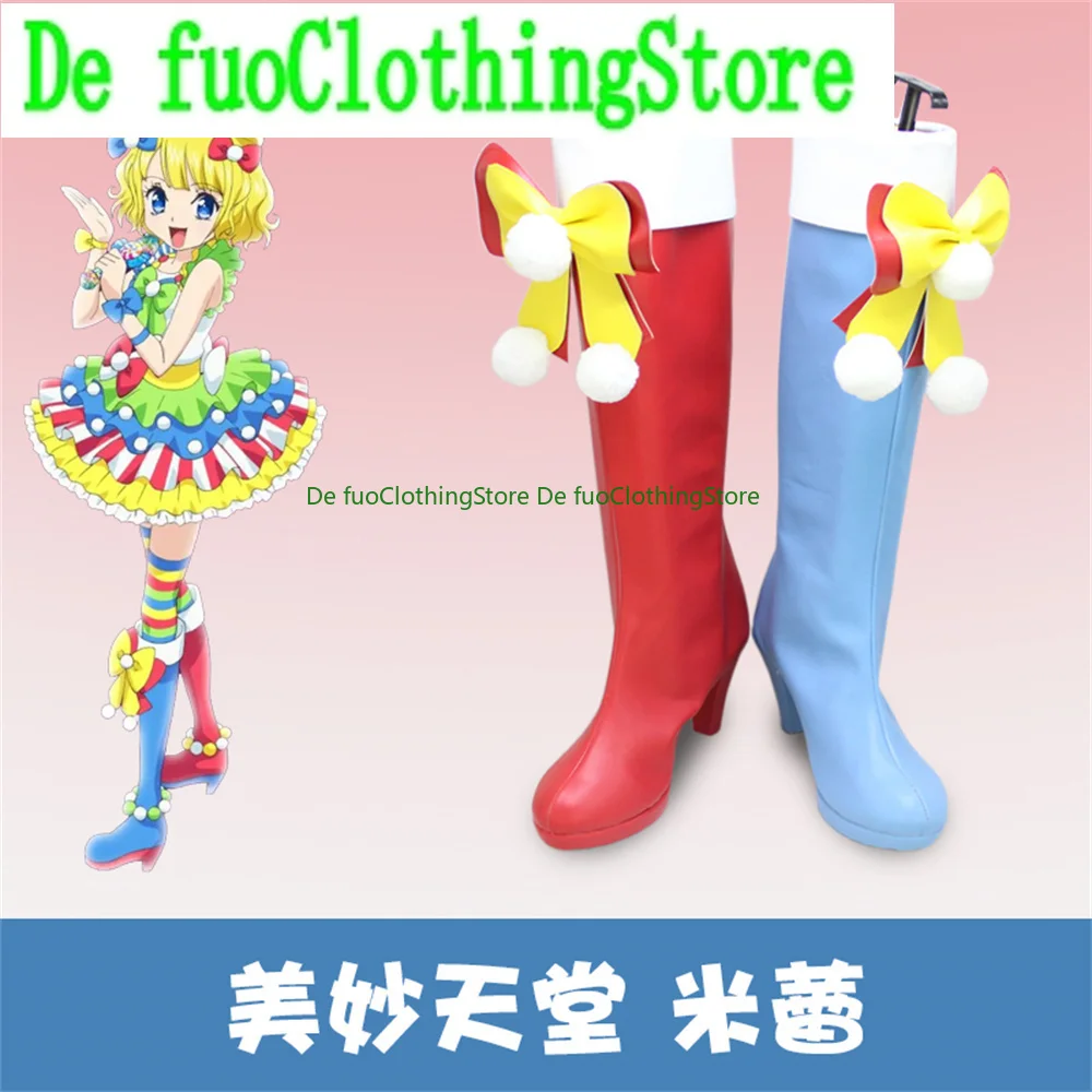 Pretty Rhythm Minami Mirei Cosplay Shoes Boots Game Anime Carnival Halloween DefuoClothing Shoes Store
Pretty Rhythm Minami Mirei Cosplay Shoes Boots Game Anime Carnival Halloween DefuoClothing Shoes Store