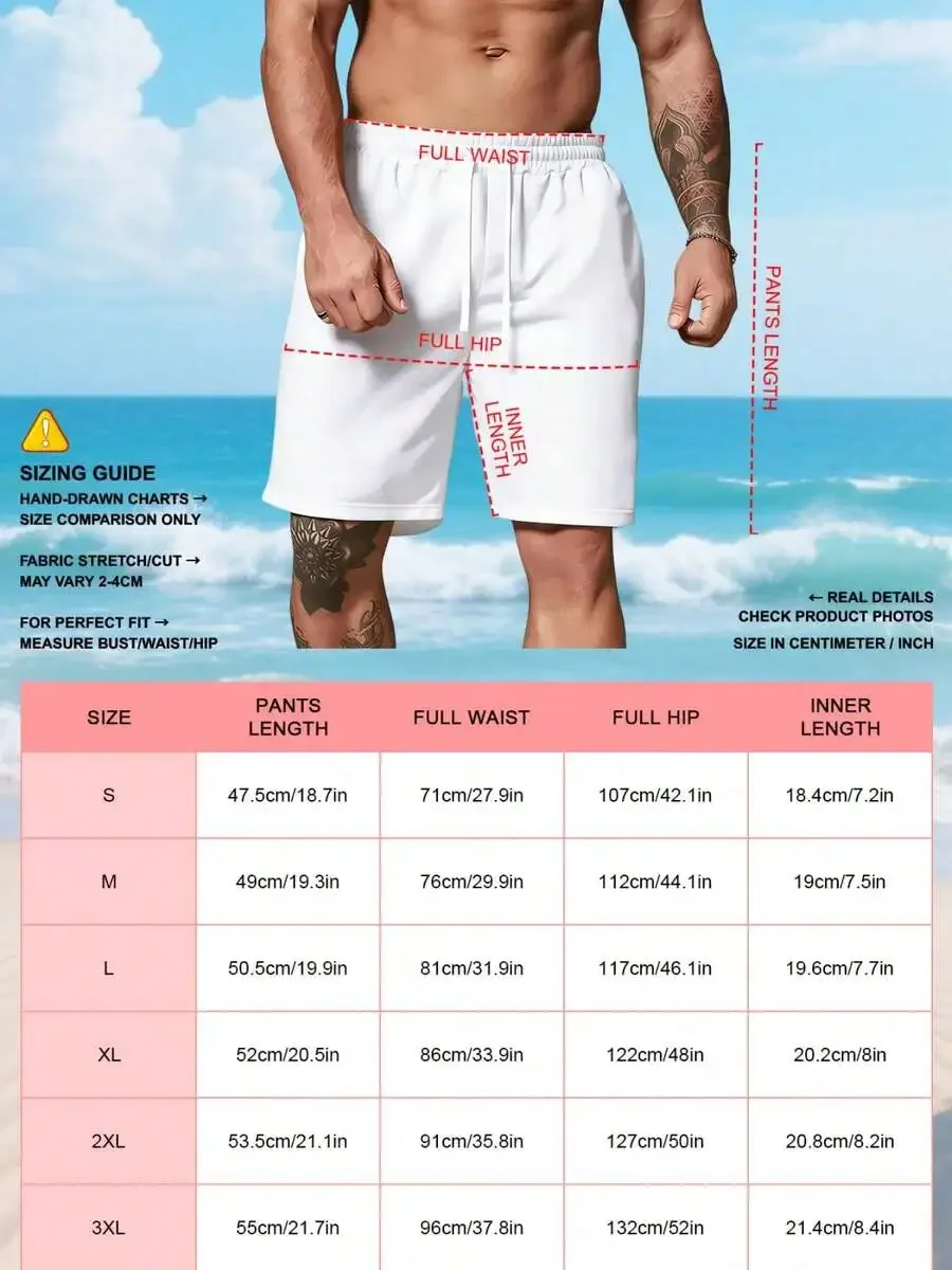 Mens Beach Shorts Soft Comfortable Casual Five Point Shorts Summer Lightweight Breathable
Mens Beach Shorts Soft Comfortable Casual Five Point Shorts Summer Lightweight Breathable