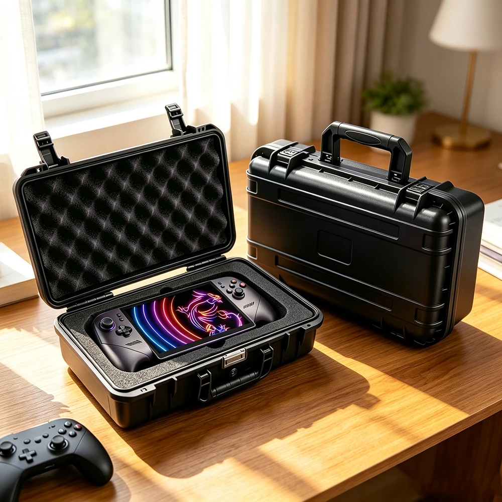 Hard Storage Case For MSI Claw 8 EX AI+ Handheld Console, Shockproof Carrying Case Portable Travel Storage Bag
Hard Storage Case For MSI Claw 8 EX AI+ Handheld Console, Shockproof Carrying Case Portable Travel Storage Bag