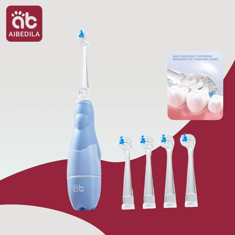 Sonic Electric Toothbrush for Children Aged 1 to 15 Professional Primary Tooth Care IPX7 Waterproof DuPont Soft Bristle
Sonic Electric Toothbrush for Children Aged 1 to 15 Professional Primary Tooth Care IPX7 Waterproof DuPont Soft Bristle