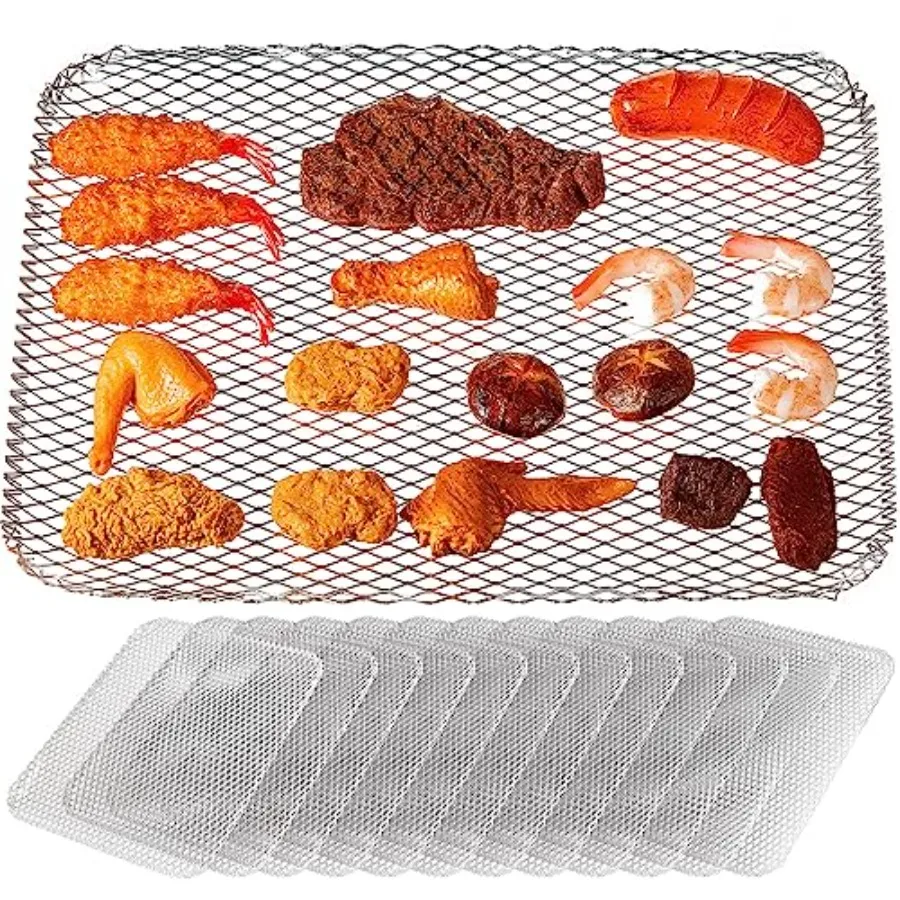 Mifoci Pcs Disposable Grill Topper x16 Inch Non Stick Aluminum Grill Grates Liners Mesh Mat Disposable Sheets Pans for Outdoor
Mifoci Pcs Disposable Grill Topper x16 Inch Non Stick Aluminum Grill Grates Liners Mesh Mat Disposable Sheets Pans for Outdoor