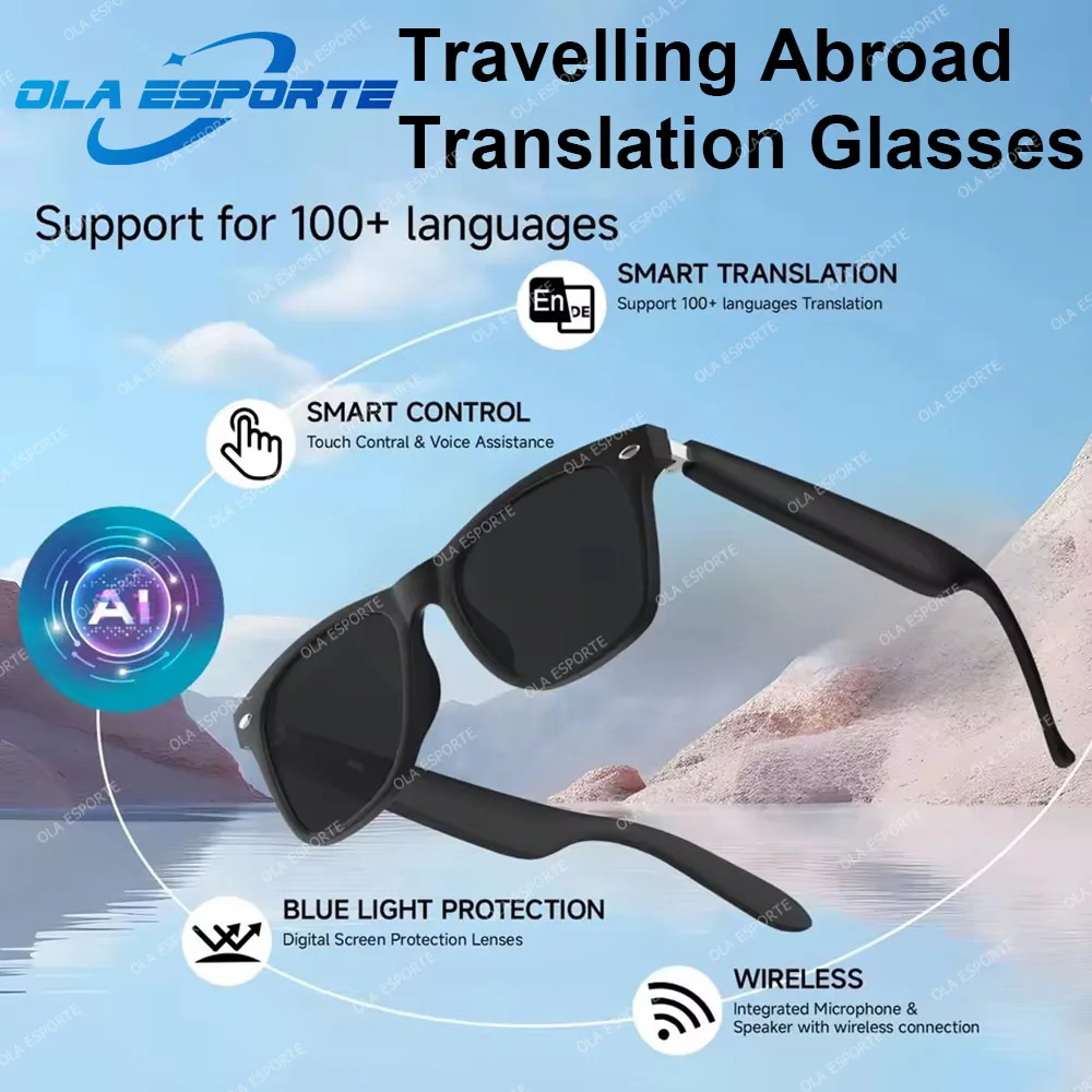 Новинка 2025 года, умные очки с искусственным интеллектом, Bluetooth-наушники для звонков, УФ-защитные линзы с подключенной рамкой, спортивные солнцезащитные очки на открытом воздухе
Новинка 2025 года, умные очки с искусственным интеллектом, Bluetooth-наушники для звонков, УФ-защитные линзы с подключенной рамкой, спортивные солнцезащитные очки на открытом воздухе