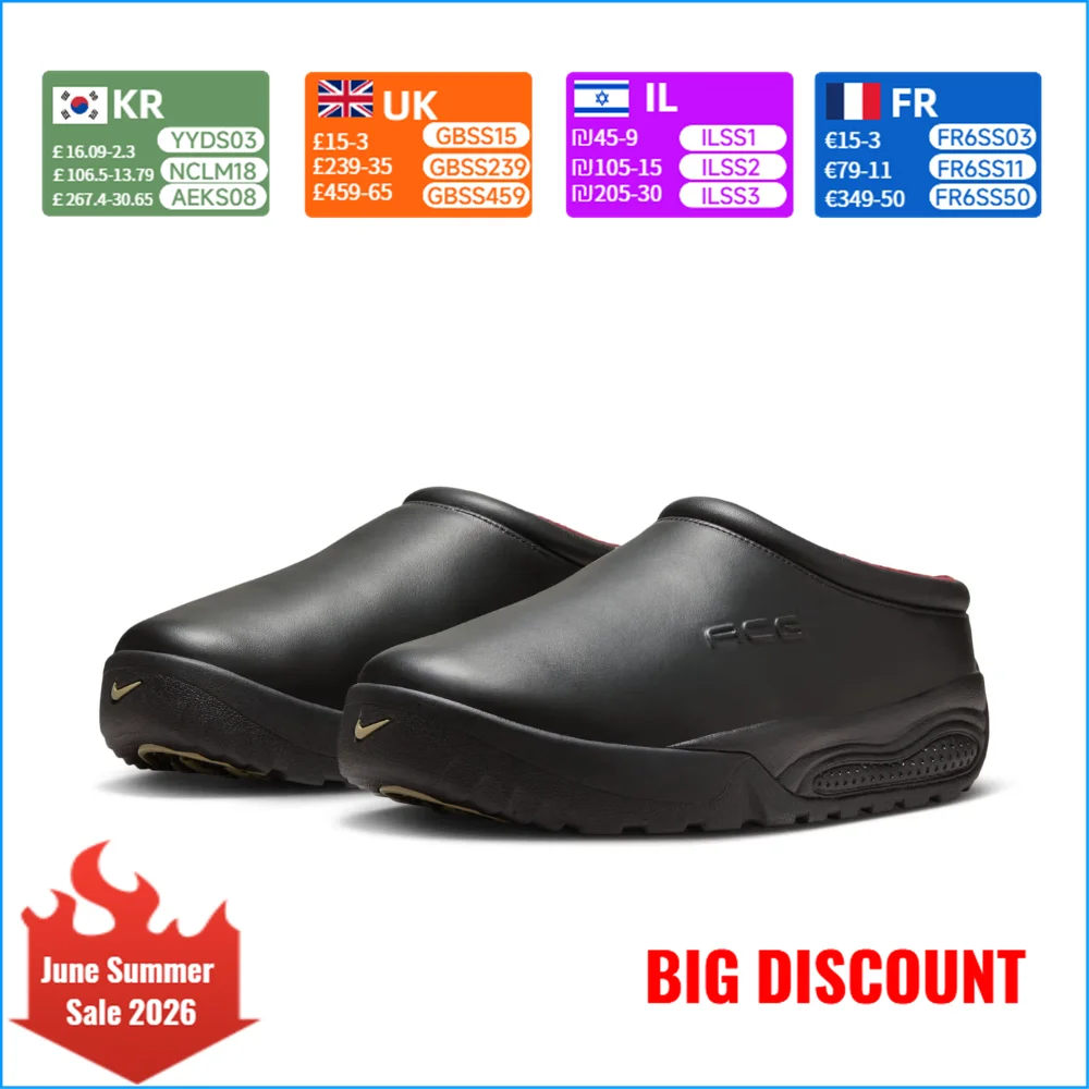 Nike (NIKE) NIKE ACG RUFUS Men's Stylish, Comfortable, Non-Slip, Durable Sports and Casual Slip-On Sandals HV4087-001
Nike (NIKE) NIKE ACG RUFUS Men's Stylish, Comfortable, Non-Slip, Durable Sports and Casual Slip-On Sandals HV4087-001