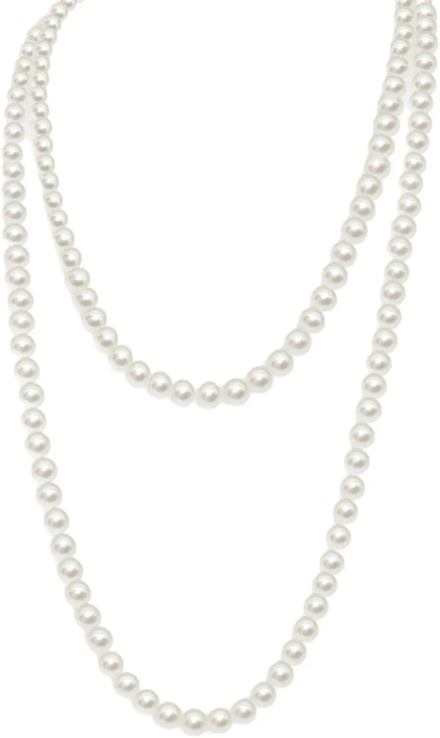 Elegant Long Pearl Necklace, Vintage Style 150cm Fashion Jewelry for Daily & Wedding Use
Elegant Long Pearl Necklace, Vintage Style 150cm Fashion Jewelry for Daily & Wedding Use