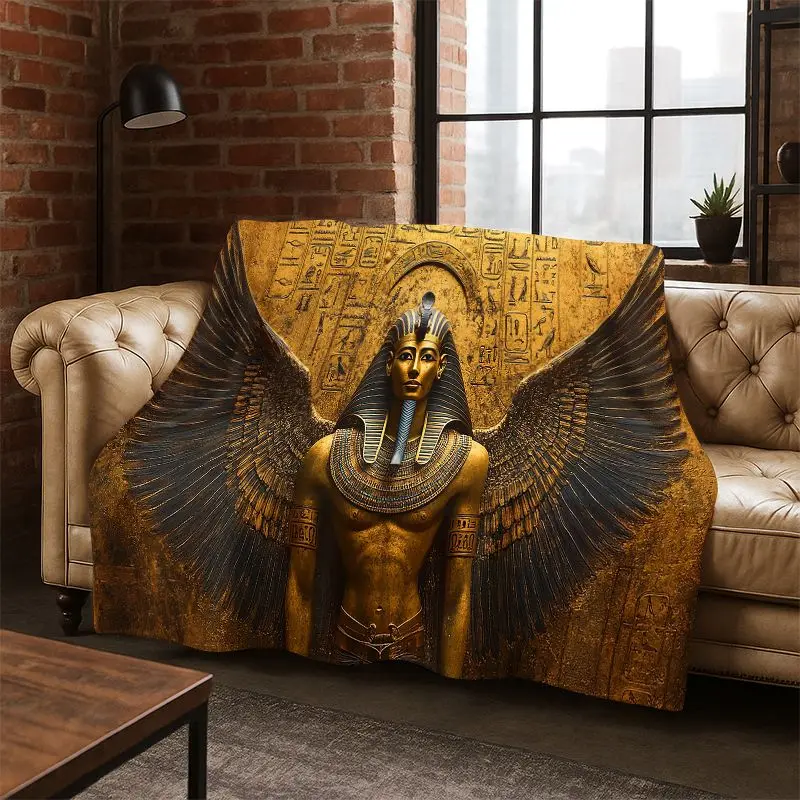 Ancient Egypt Death Anubis Pharaoh Cartoon Flannel Blanket Soft Throw Blanket for Bedroom Living Room Bed Travel Camping Picnic
Ancient Egypt Death Anubis Pharaoh Cartoon Flannel Blanket Soft Throw Blanket for Bedroom Living Room Bed Travel Camping Picnic