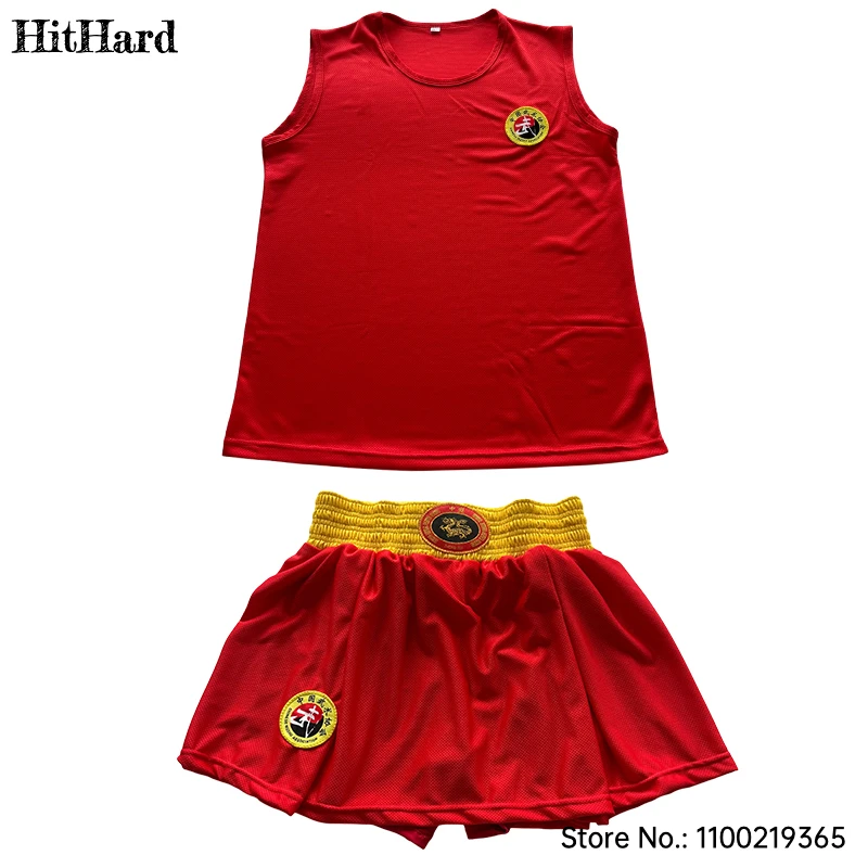 Боксерская тренировочная экипировка для женщин и мужчин, детская футболка + шорты, юбка, комплект, боксерские штаны для тайского бокса, тренировочная форма Sanda Wushu
Боксерская тренировочная экипировка для женщин и мужчин, детская футболка + шорты, юбка, комплект, боксерские штаны для тайского бокса, тренировочная форма Sanda Wushu