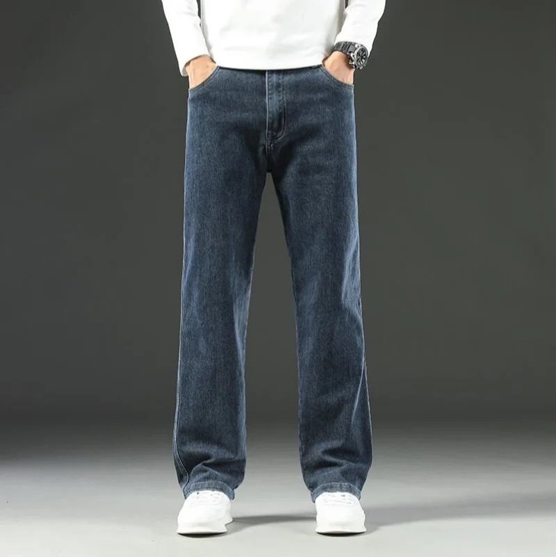 2025 New Autumn and Winter Men's Jeans, Loose, Comfortable, Straight, Business Casual, Versatile Wide-leg Business Trousers
2025 New Autumn and Winter Men's Jeans, Loose, Comfortable, Straight, Business Casual, Versatile Wide-leg Business Trousers