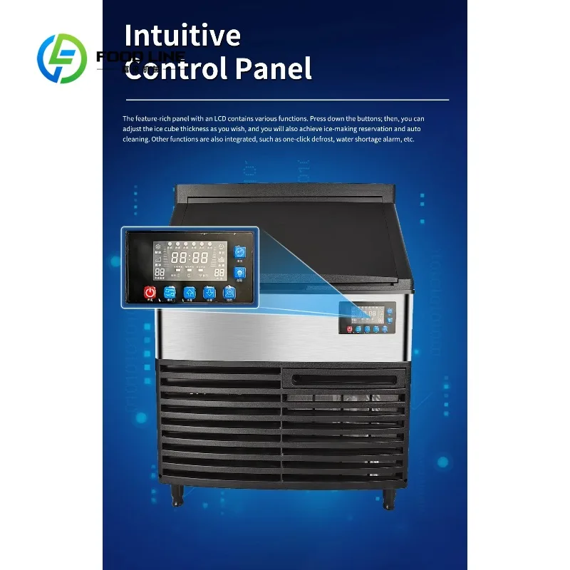 Commercial Grade Ice Maker Energy Efficient Quiet Operation Auto Defrost Smart Control for Catering Event Service Customized
Commercial Grade Ice Maker Energy Efficient Quiet Operation Auto Defrost Smart Control for Catering Event Service Customized