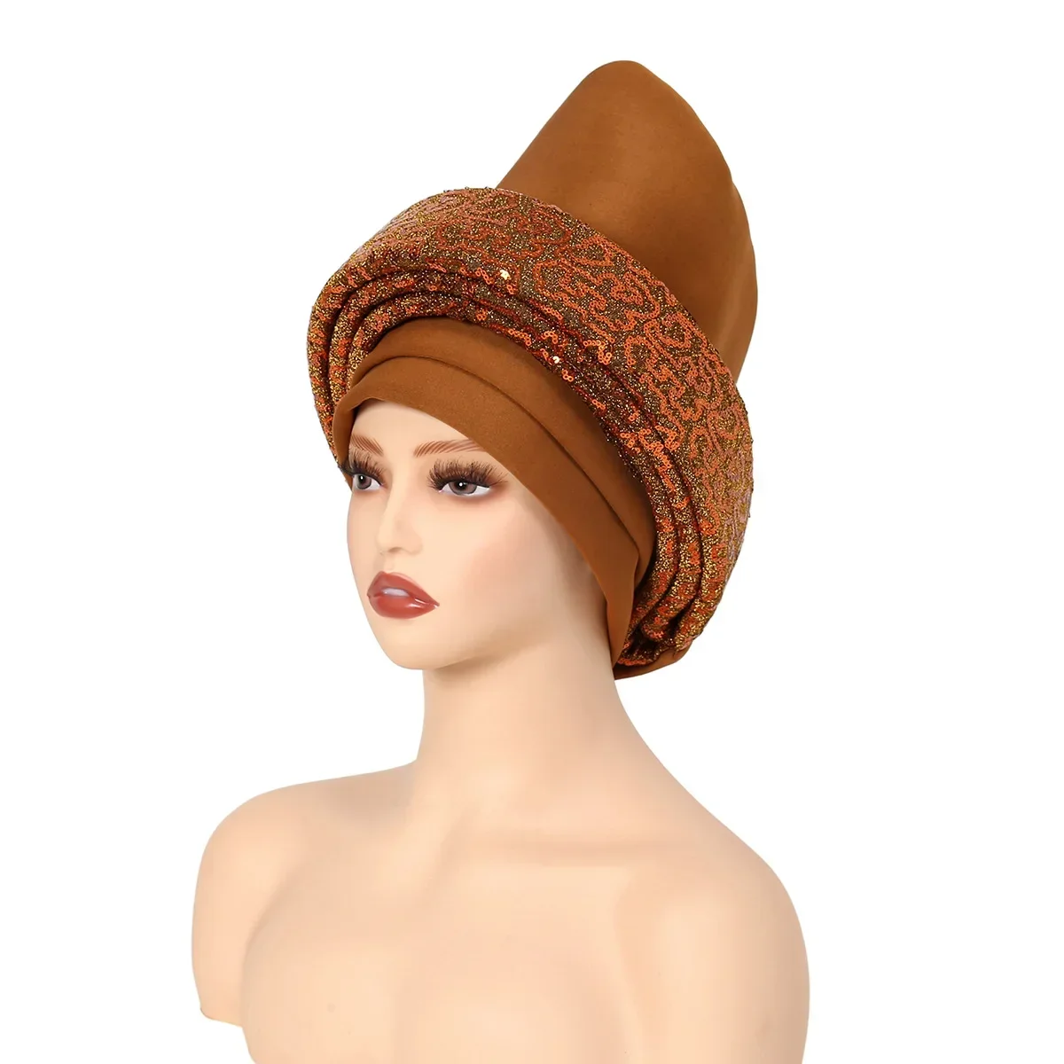 Кепка-тюрбан для свадебной вечеринки в Нигерии для женщин, мусульманский хиджаб, капот, губка с блестками, авто Геле, африканские головные уборы, готовые головные уборы
Кепка-тюрбан для свадебной вечеринки в Нигерии для женщин, мусульманский хиджаб, капот, губка с блестками, авто Геле, африканские головные уборы, готовые головные уборы